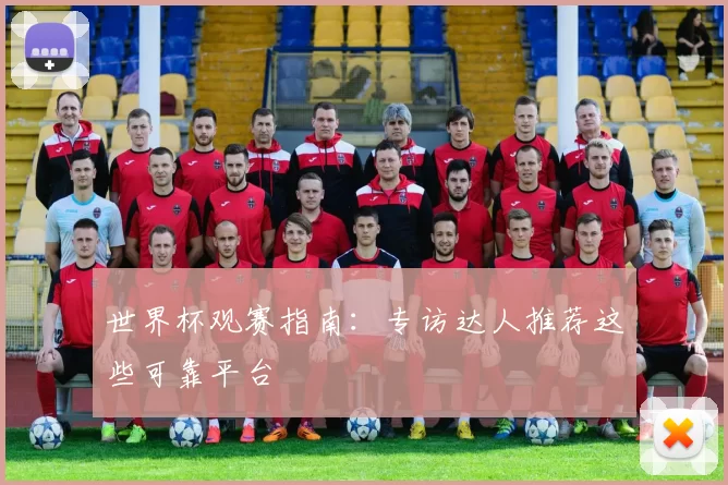 世界杯观赛指南:专访达人推荐这些可靠平台